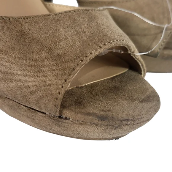 Sun + Stone Reeta Block-heel Platform Sandals Stone 8.5 - Picture 8 of 9